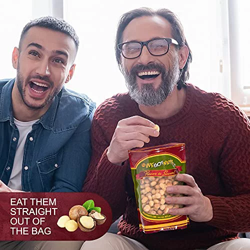 Macadamia, Raw, Unsalted, Shelled, Bulk - We Got Nuts (1 LB.)