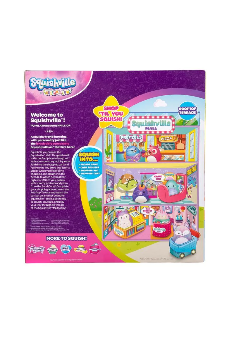 Squishville by Squishmallow Large Soft Playset House