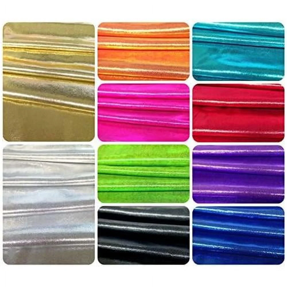 Shiny Finger 4-Way Stretch Heavy Nylon Spandex Fabric (Lime)