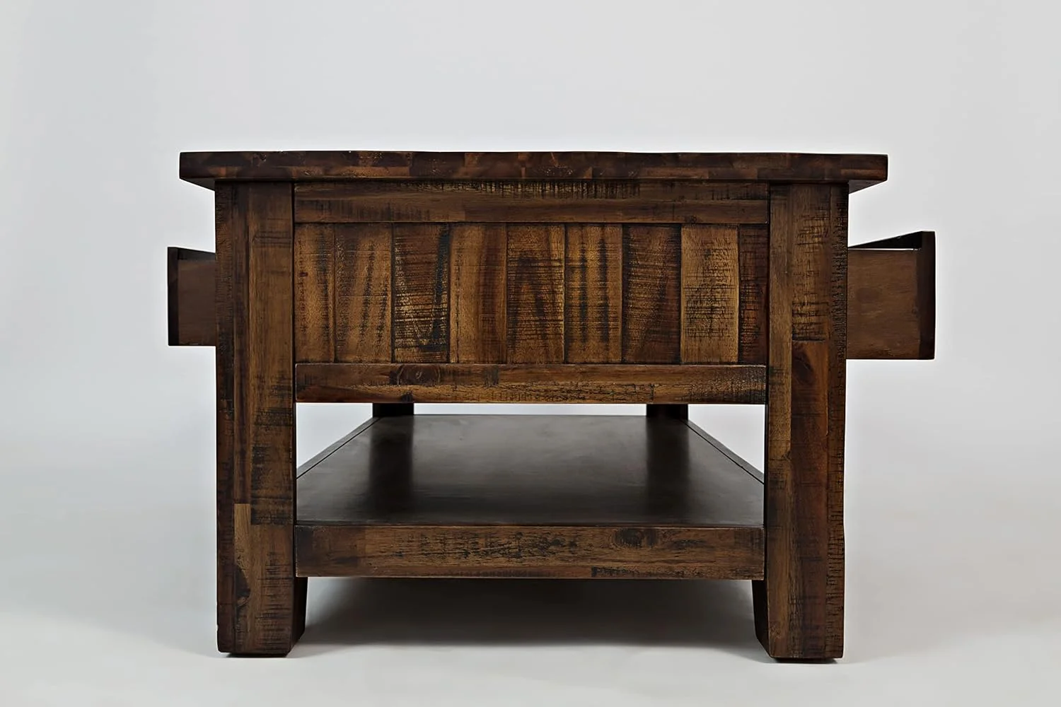 Cannon Valley Three Drawer Acacia Coffee Table