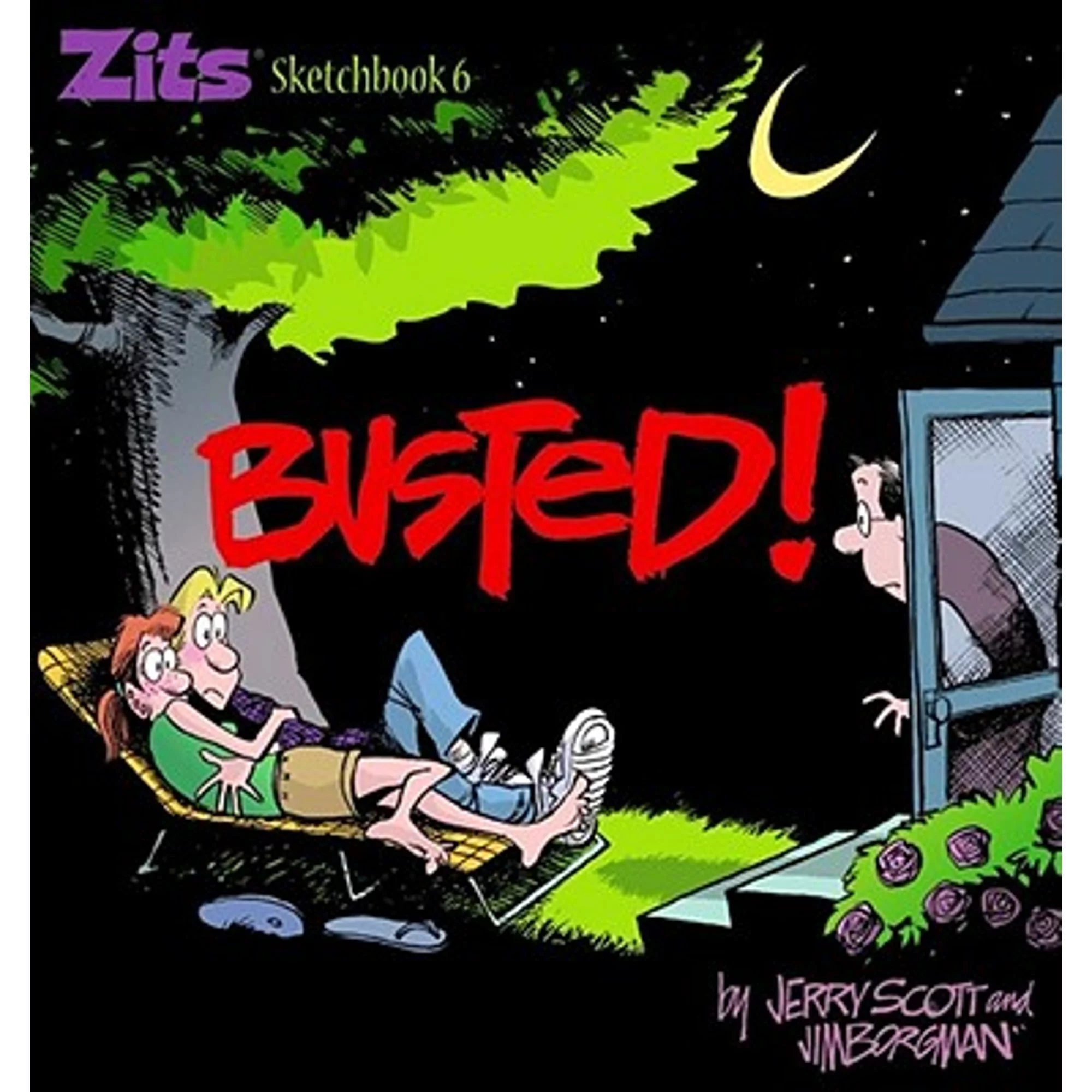 Pre-Owned Busted!: Zits Sketchbook #6 Volume 8 (Paperback 9780740726750) by Jerry Scott, Jim Borgman