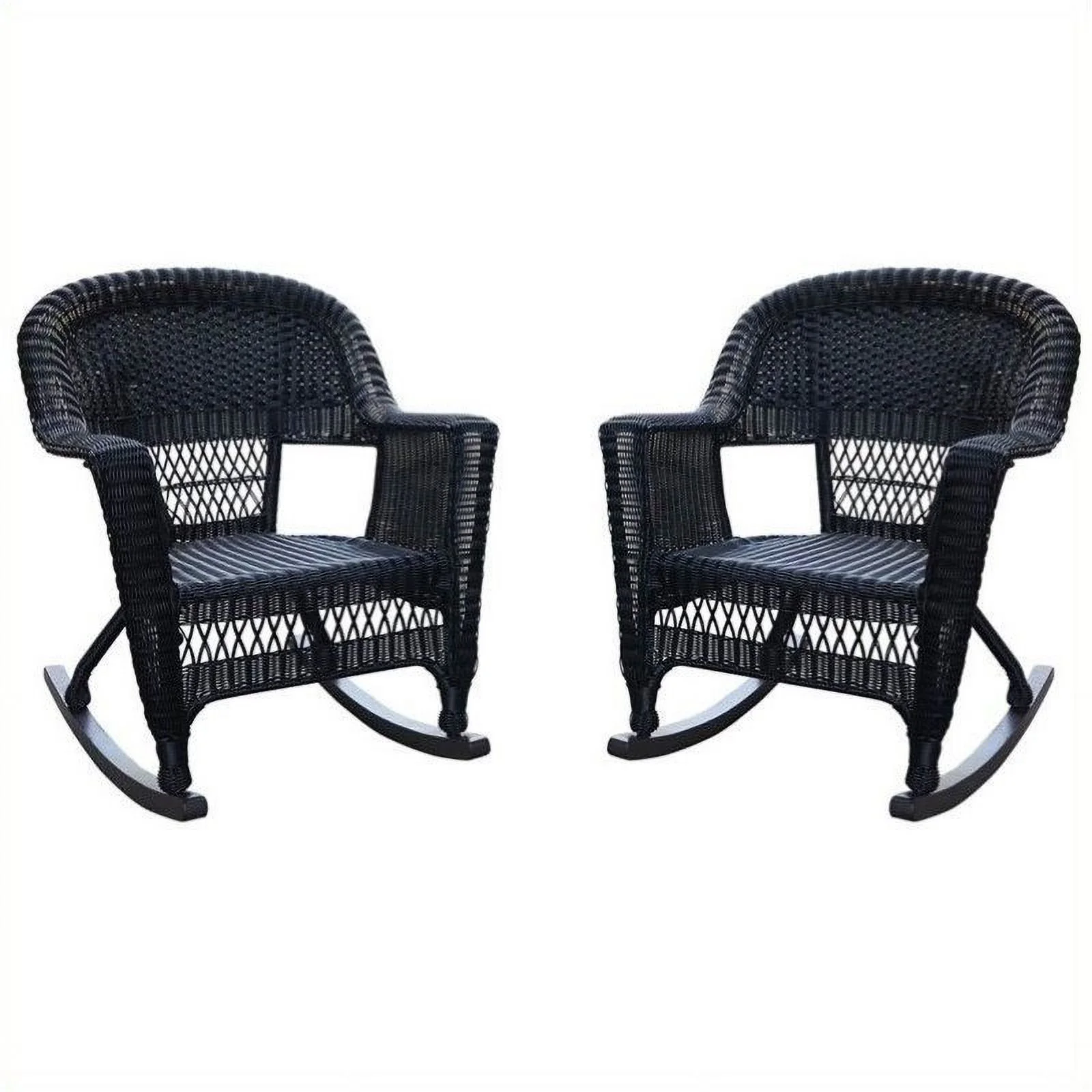 3 Piece Patio Furniture Set with (Set of 2) Patio Rocker and Water Fountain