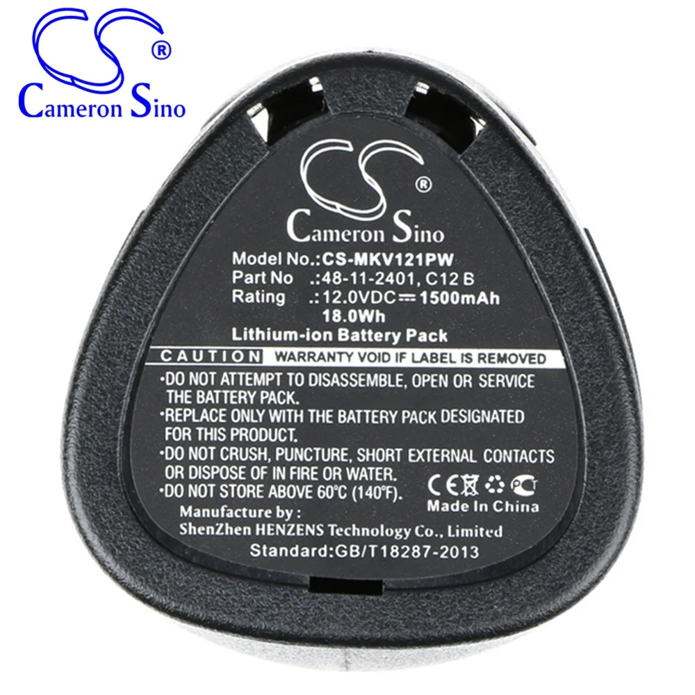 Cs Applicable Milwaukee 2207-20 2207-21 Battery For Electric Tools C12bx