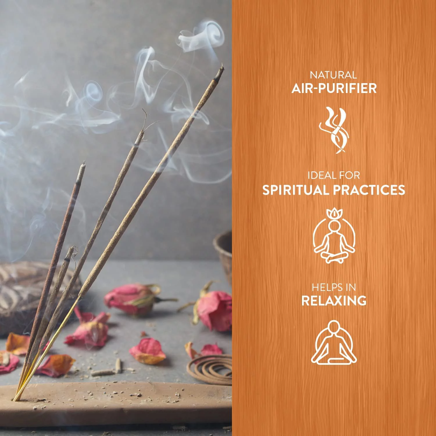 cedar - box of six 20 gram tubes - hem incense