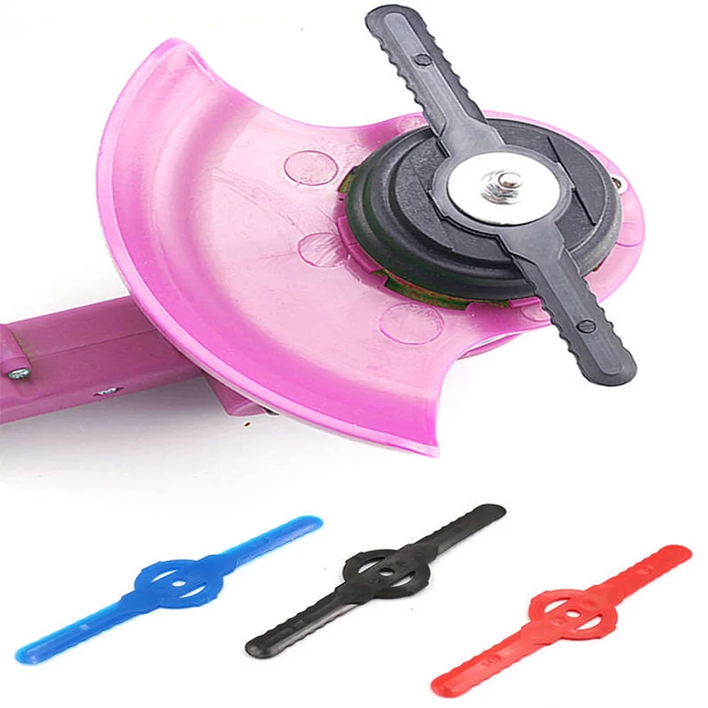 ALLTIMES 5PCS Plastic Lawn Mower Blades, Sharp Durable Grass Trimmer Head Replacement Cutter Blades Weed Eater Blades
