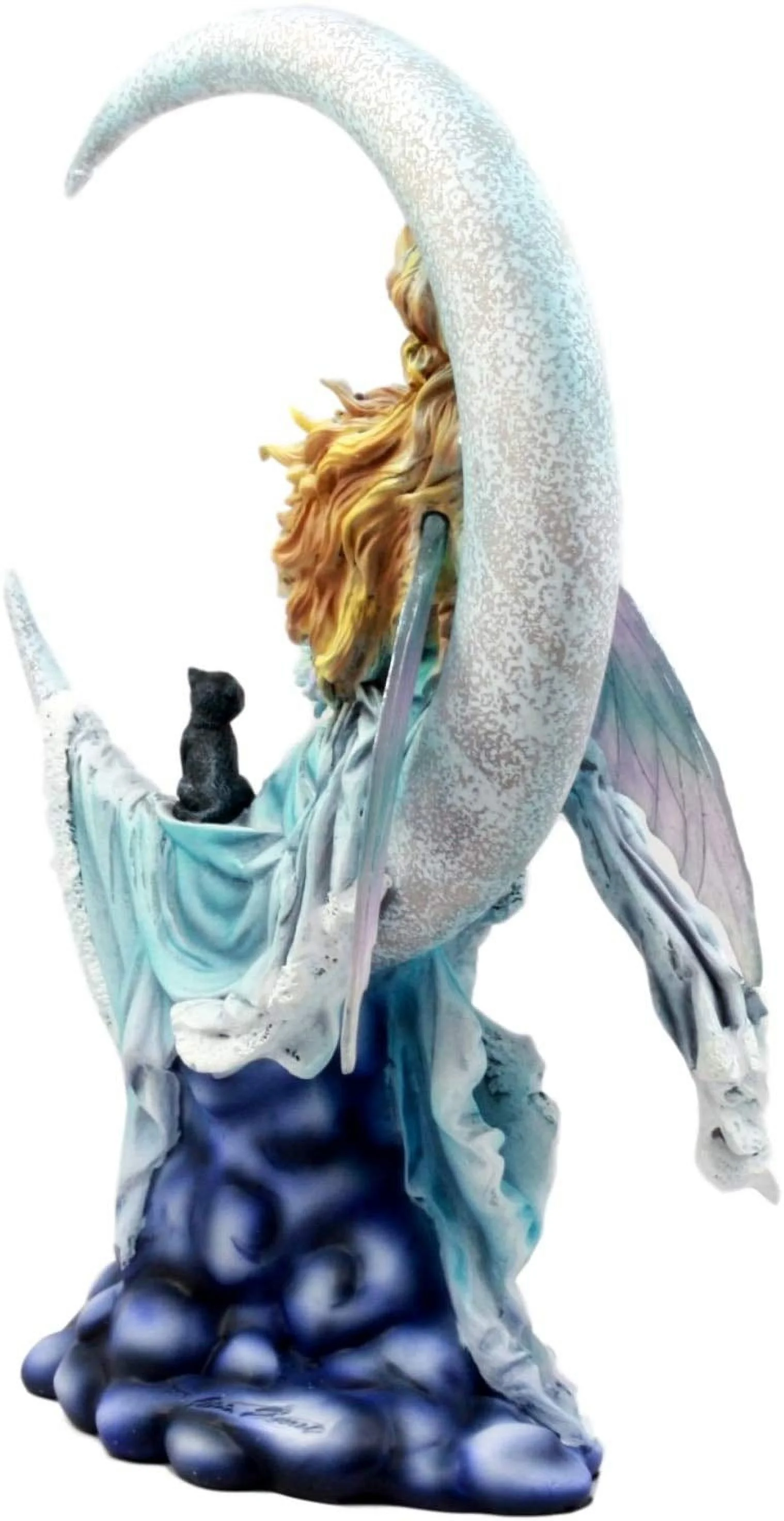 Ebros Large Celestial Moon Water Elemental Fairy Statue 11
