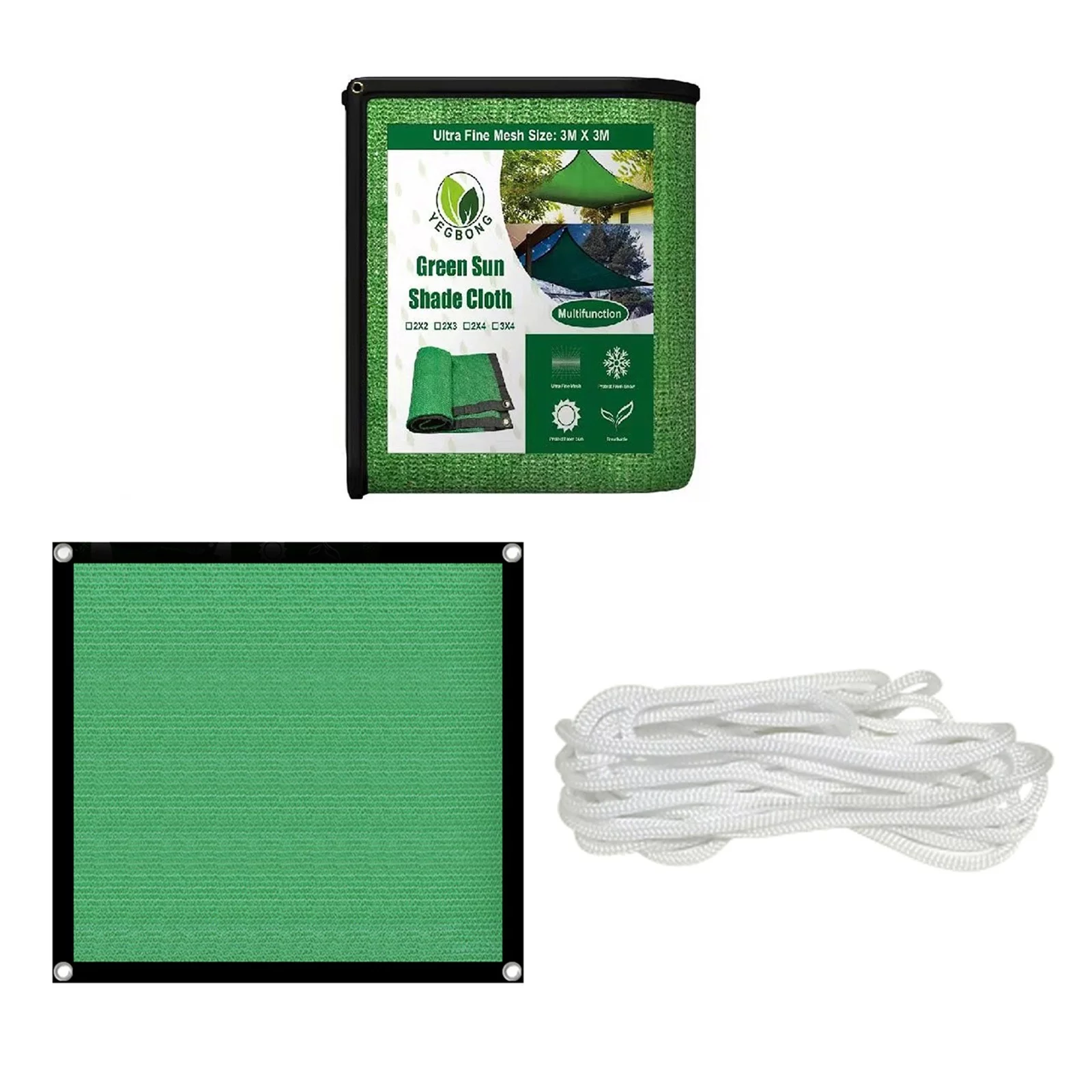 iju7gthy Flower Pots for Outdoor 4th of July Sunscreen Shade Plant Cover Uvs Protection Garden Greenhouse Durable Shade Net