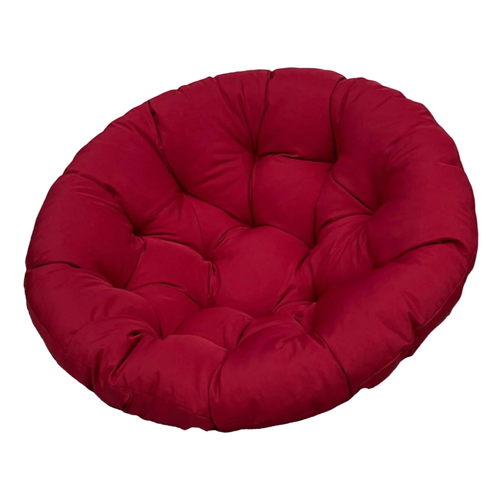 Miulika Hanging Basket Chair Cushion Egg Chair Cushion 40cm Hammock Chair Cushion Round Seat Cushion Pillow for Kitchen Garden Office