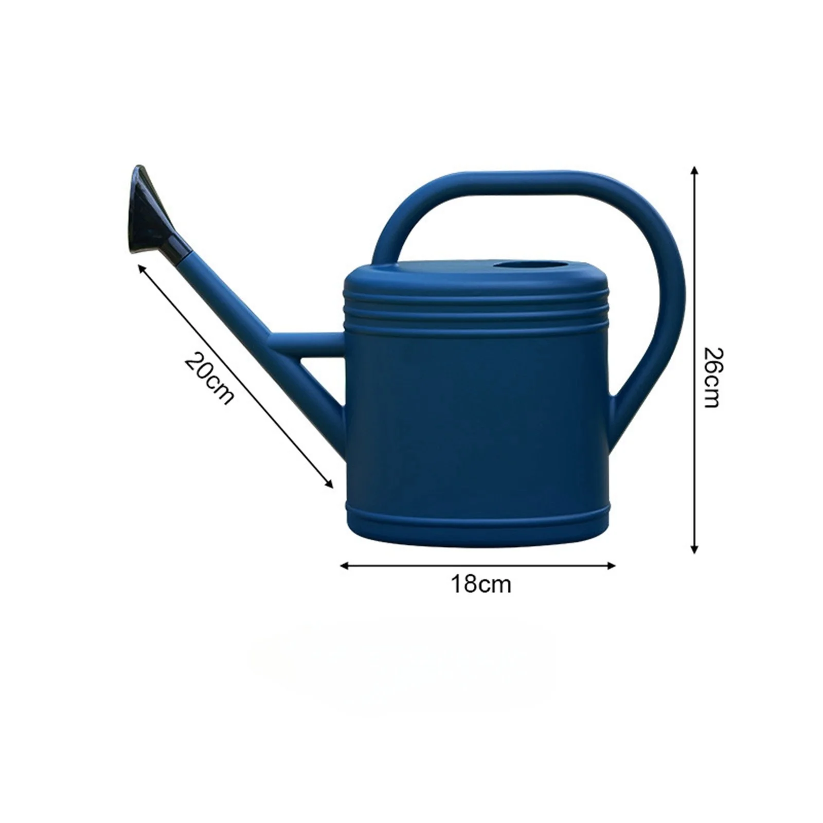 USYFAKGH Watering Cans Watering Pot Simple Watering Pot Garden Watering Pot Household Long Mouth Shower Pot White