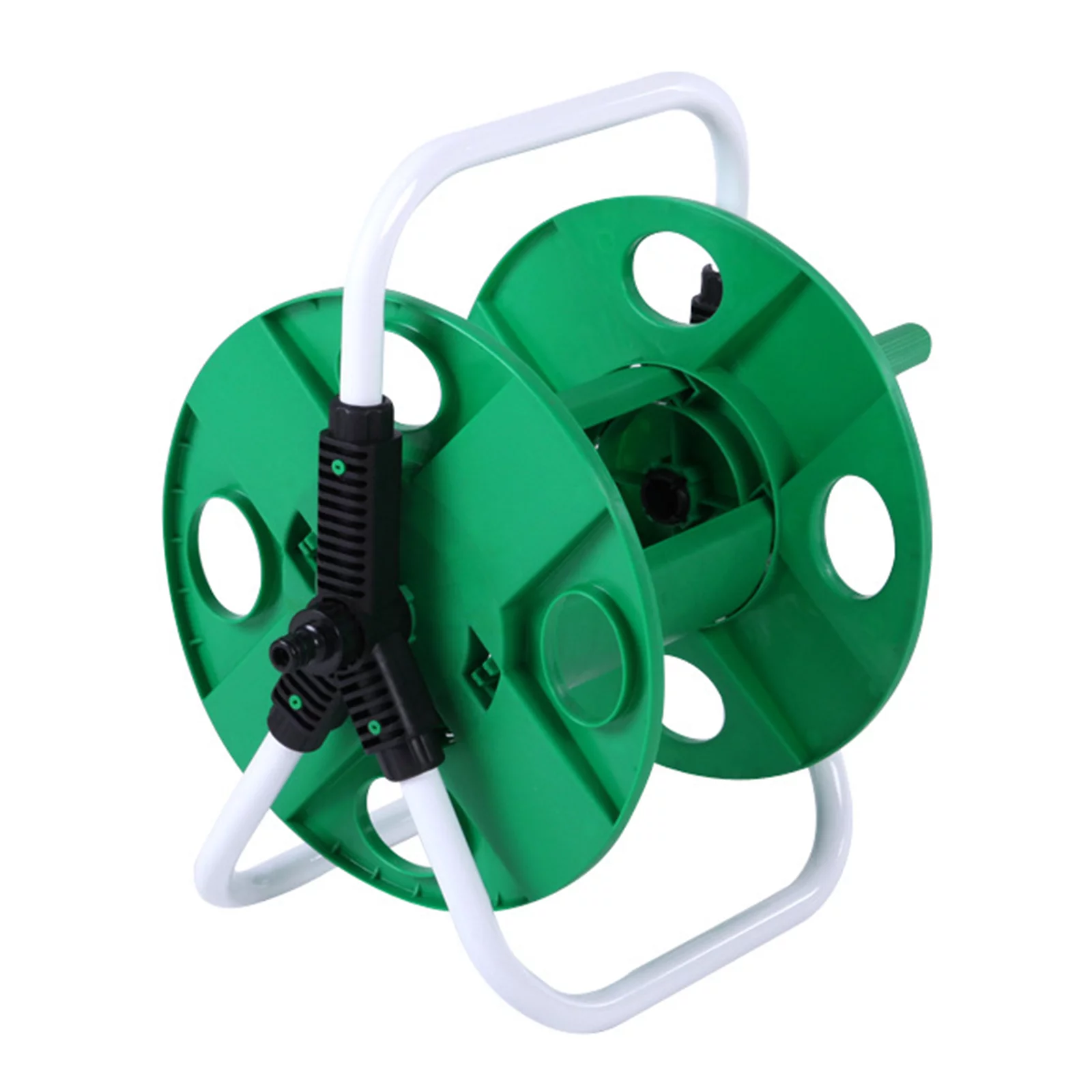 20- Garden Hose Pipe Reel Cart Bracket Lightweight Save Space