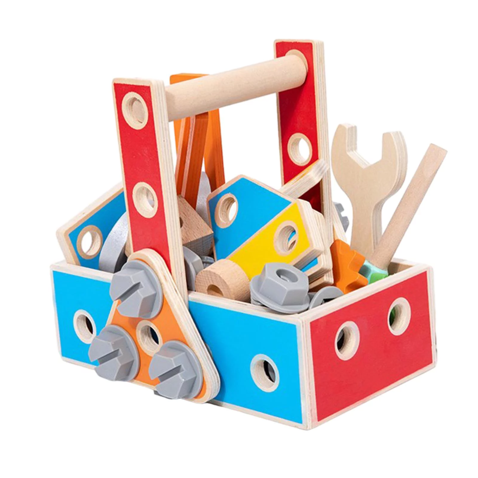 Kids Tool Set Role Play Toys Montessori for Preschool Toddlers Holiday Gifts