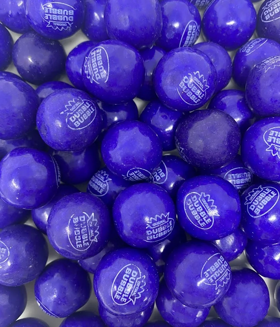 SweetGourmet Great Grape Concord Bubble Gum Balls 1 inch | 3 Pounds