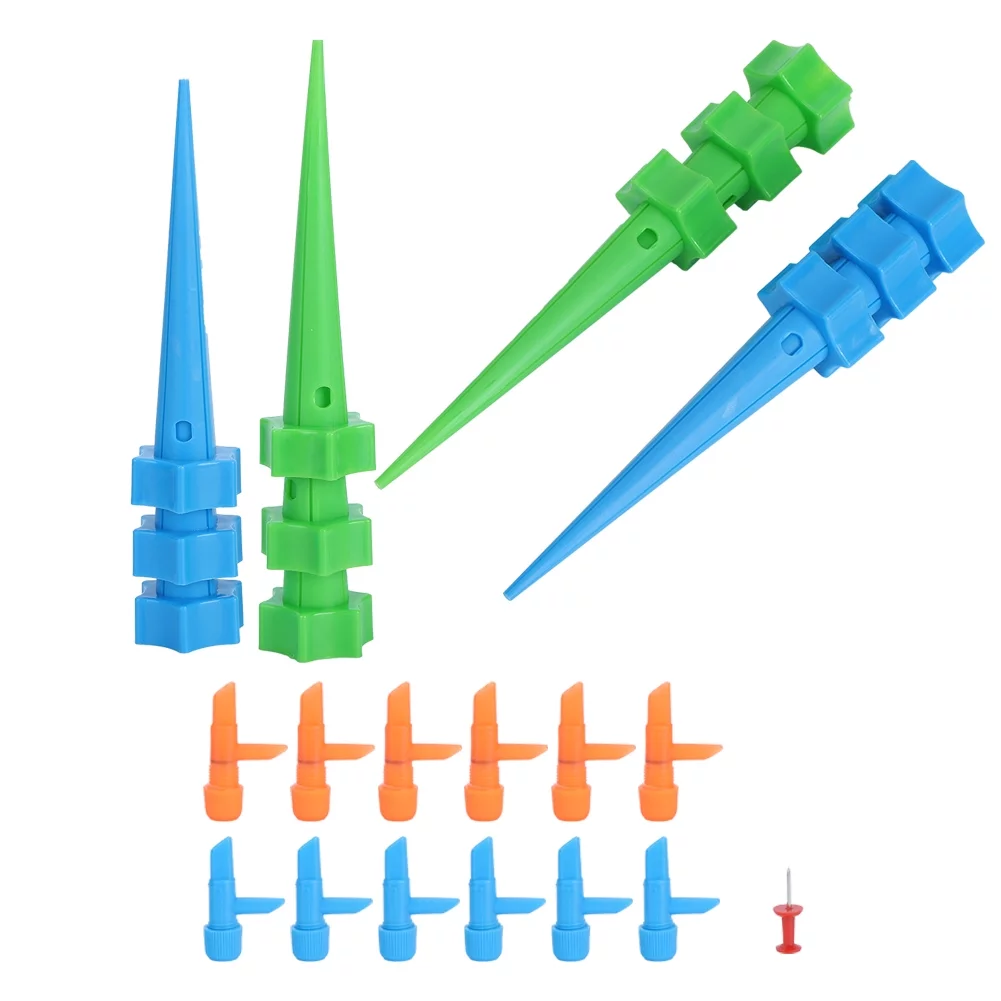 Automatic Water Sprayer 12Pcs Flower Potted Plant Adjustable Automatic Watering Sprinkler with Valve Irrigation Tools