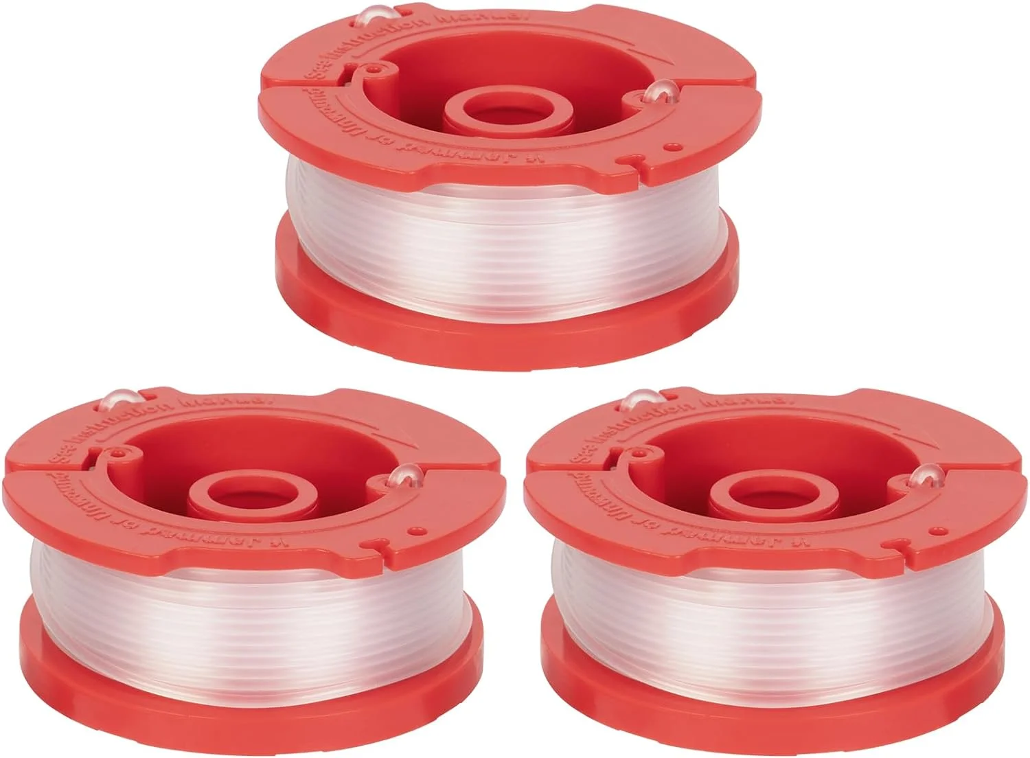 3-Pack Weed Eater String, Compatible with Craftsman String Trimmer CMCST900D1, CMCST900B, CMESTA900, CMESTE920, 0.065 Inch String Trimmer Line Replacement CMZST0653