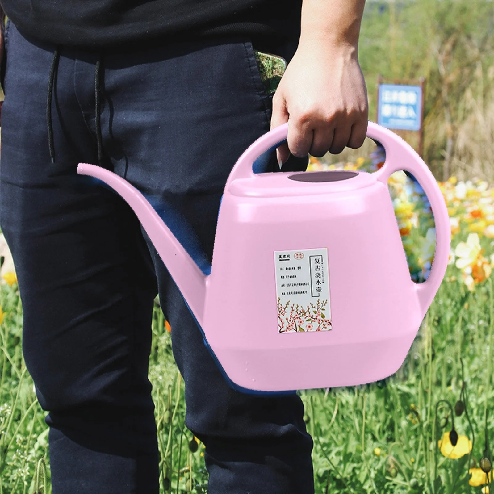 Watering Can Small Watering Can for Indoor Plants Outdoor Watering Can Plant Waterer Plastic Watering Can for Garden