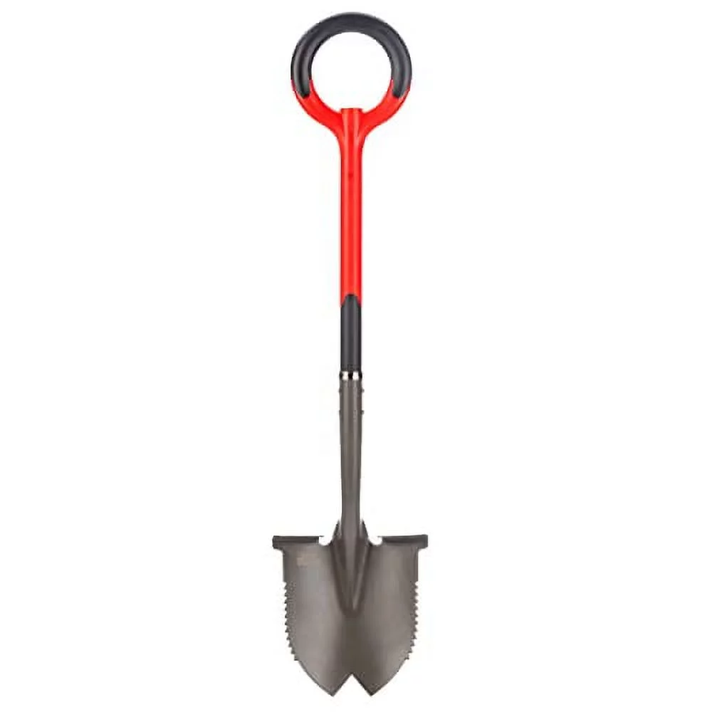 Round Head Shovel, Red