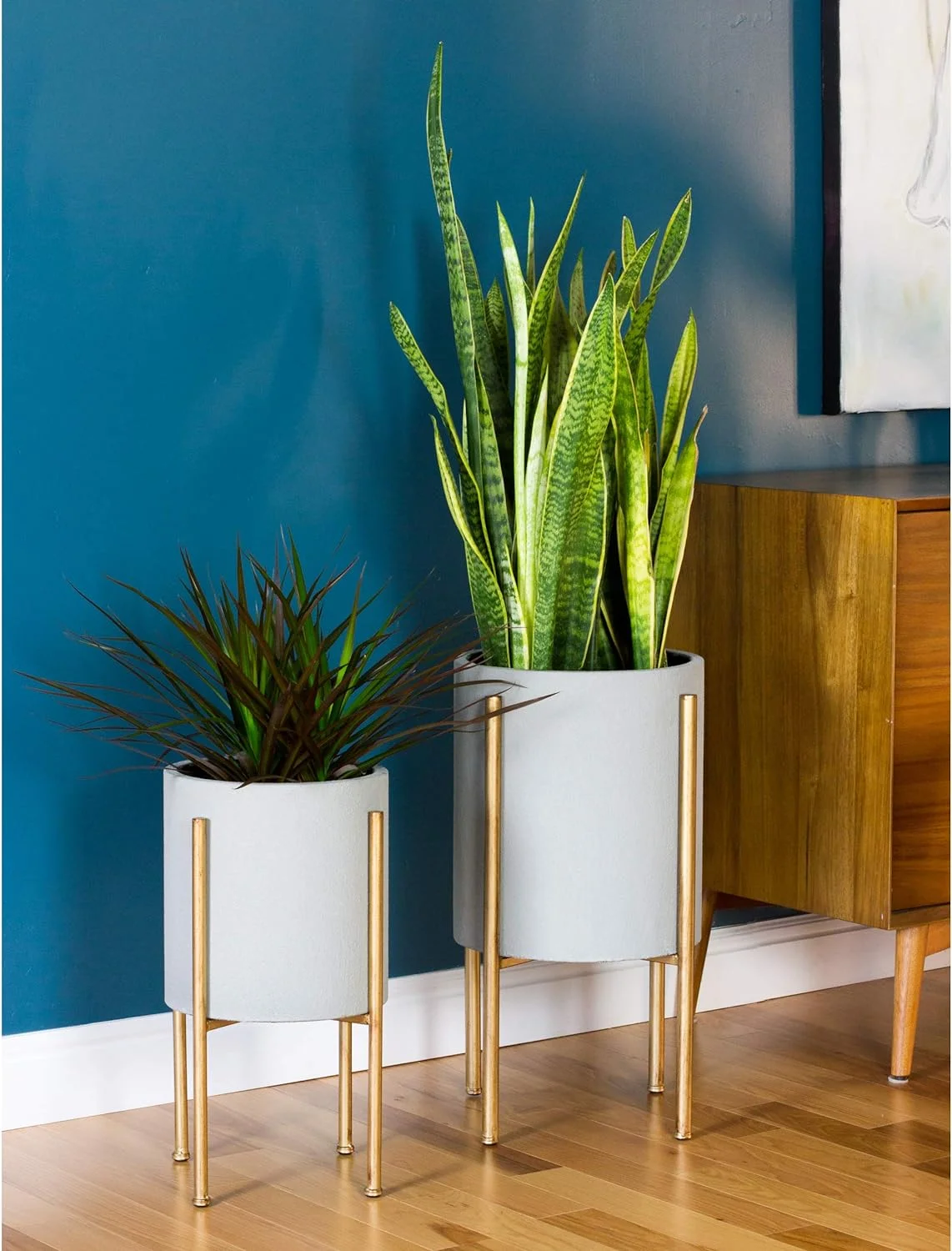 Nabila Mid Century Planters (Set of 2) Nabila Mid Century Planters (Set of 2)