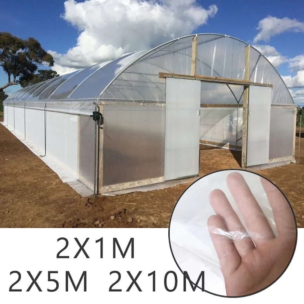 PVC-Greenhouse Film Replacement Clear Plastic Sheeting Roll-Polythene Cover AU