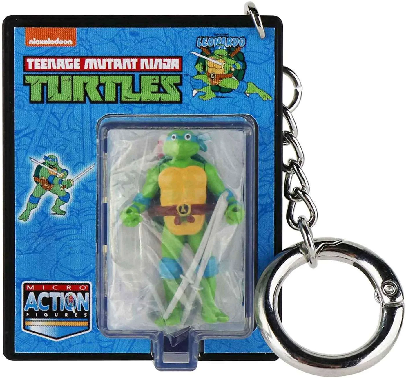 World's Coolest Teenage Mutant Ninja Turtles Leonardo Micro Figure