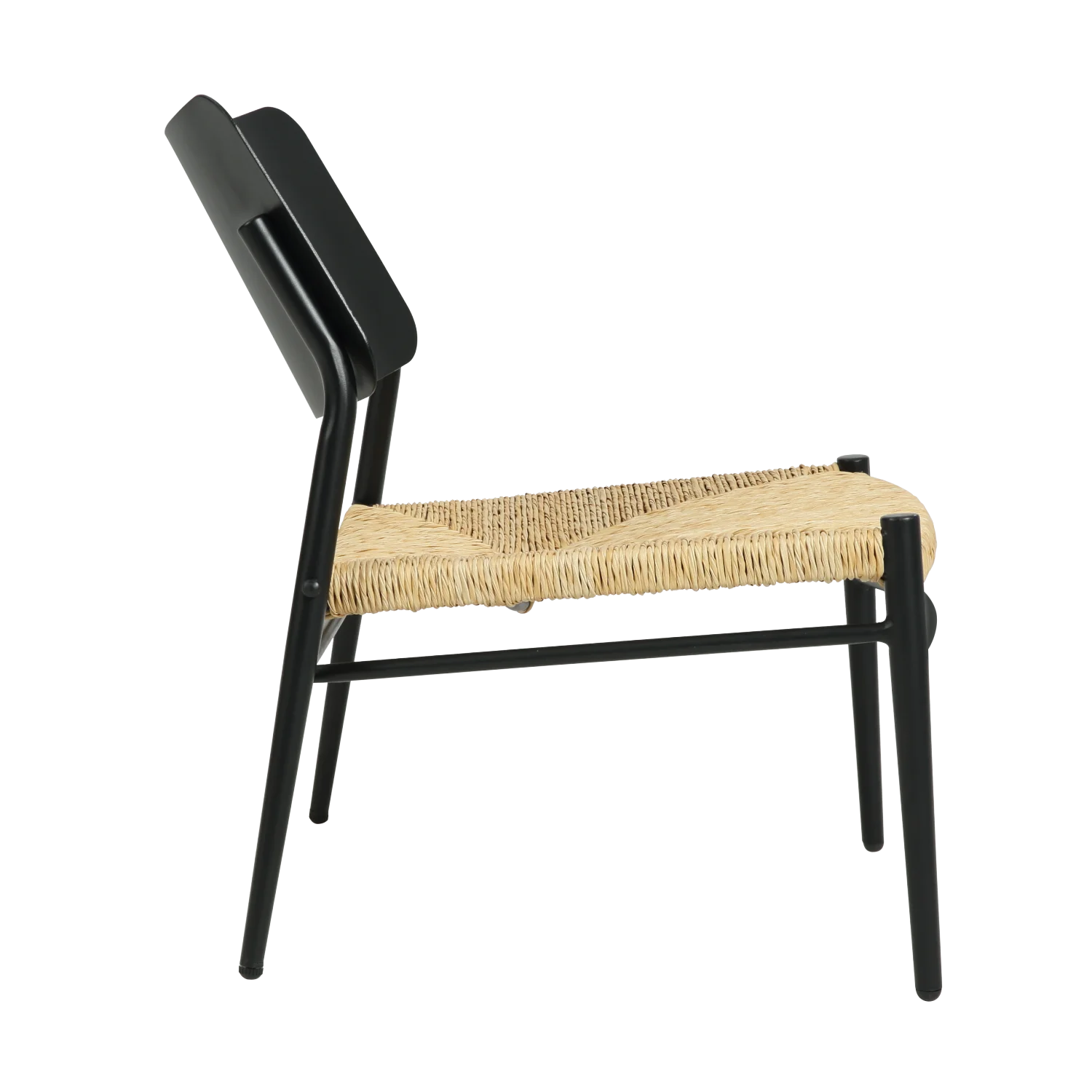 Aluminium 3 Piece Patio Set Bistro Table and Chairs Set   Backyard  Garden  Living Room  Black