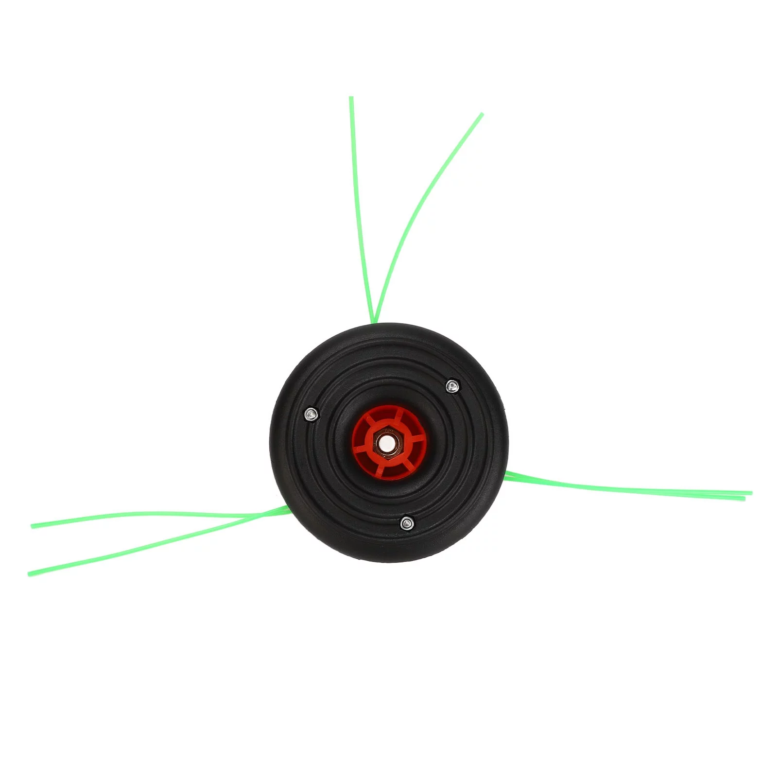 Verdant Touch String Trimmer Head Replacement 3 Leaf Plastic Blade Cutting Head Low Vibration Brush Cutter Weeding Head Replacement Internal Thread M10x1.25