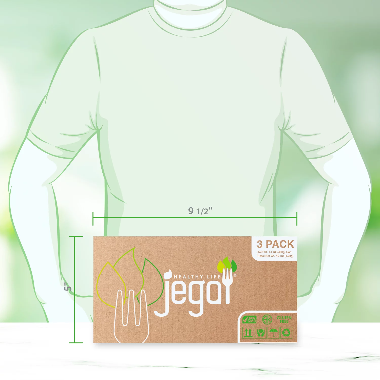 Jego Guava Shells in Syrup, Gluten Free, 14oz (Pack of 3)