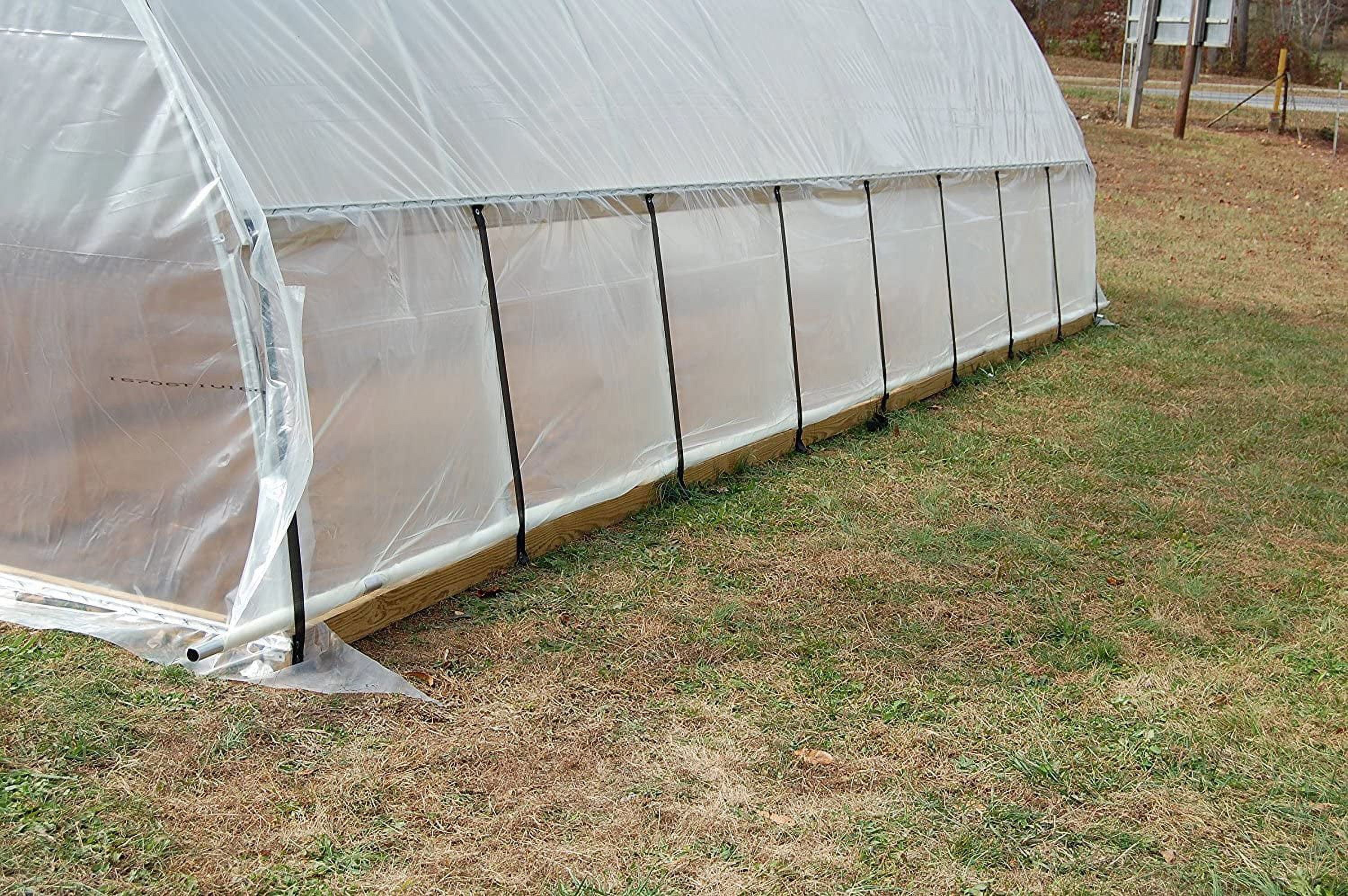 Greenhouse Plastic Clear 6 mil, 4 Year, Polyethylene Covering Film (14 ft. Wide x 20 ft. Long)