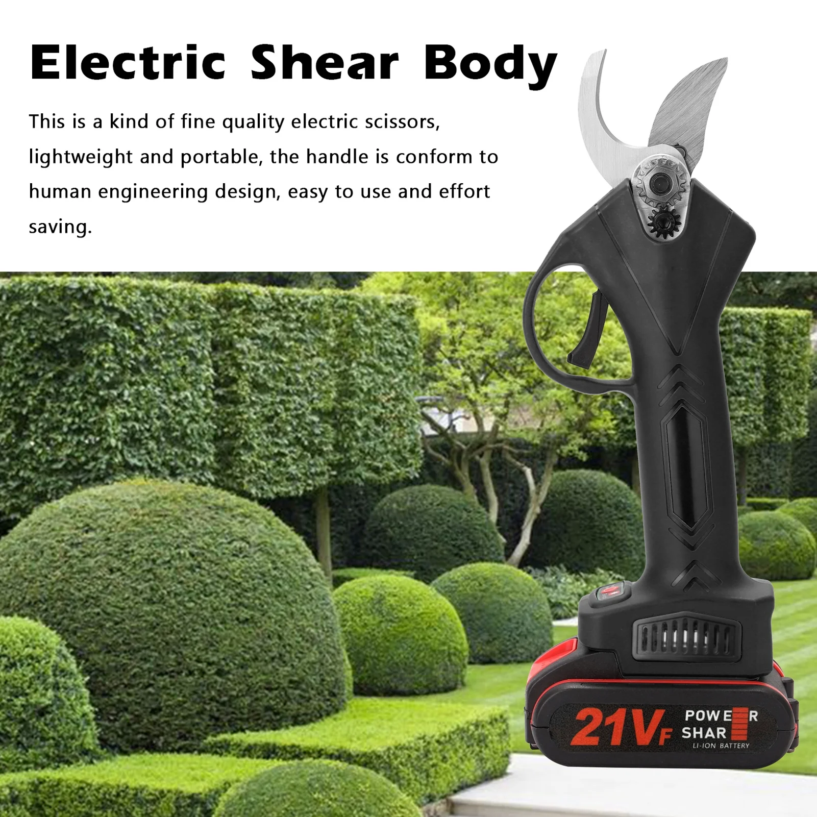 Geevorks Electric scissors,Efficient Fruit Bonsai Pruner Shear Efficient Fruit Bonsai Branches 21V Pruner Shear Branches Cutter Tool Efficient Bonsai Fruit Bonsai Fruit –