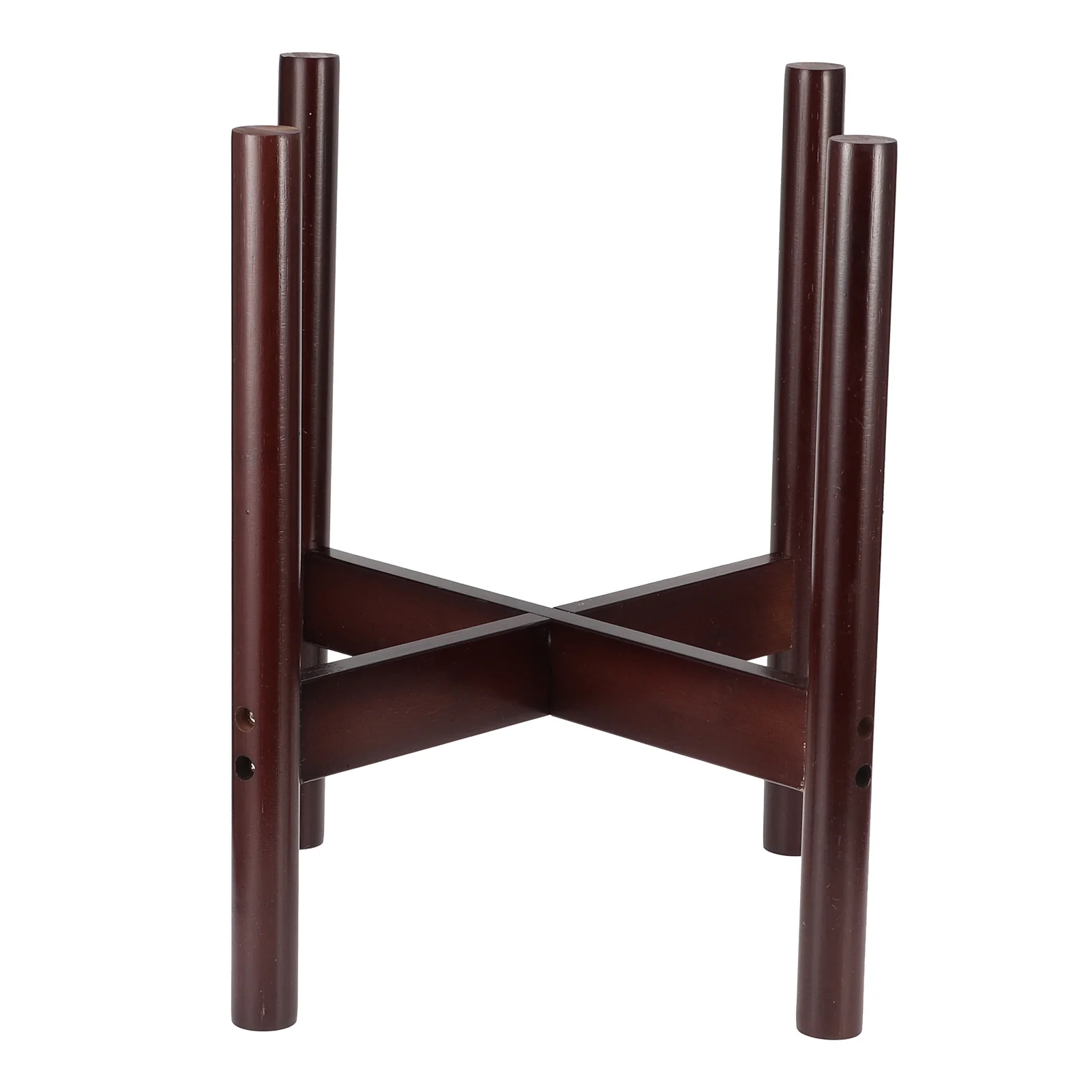 Verdant Touch Flower Pot Holder Bamboo Plant Stand Flower Pot Holder Potted Stand Indoor Display Rack Room DecorM