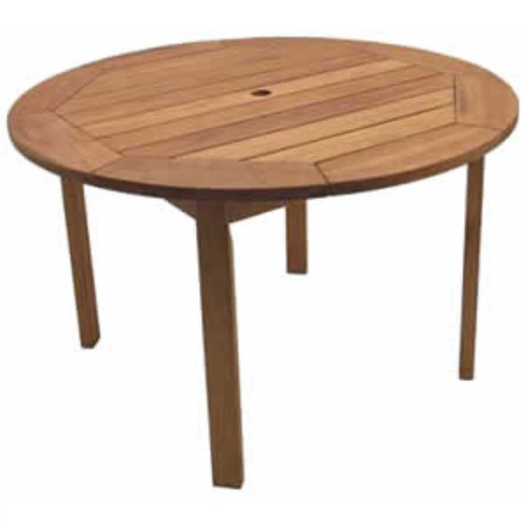 Outdoor Living and Style 5-Piece Brown Arizona Eucalyptus Round Patio Dining Set 47