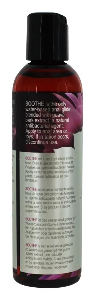 Intimate Earth Soothe Anal Antibacterial Glide with Guava Bark Extract 4 oz.