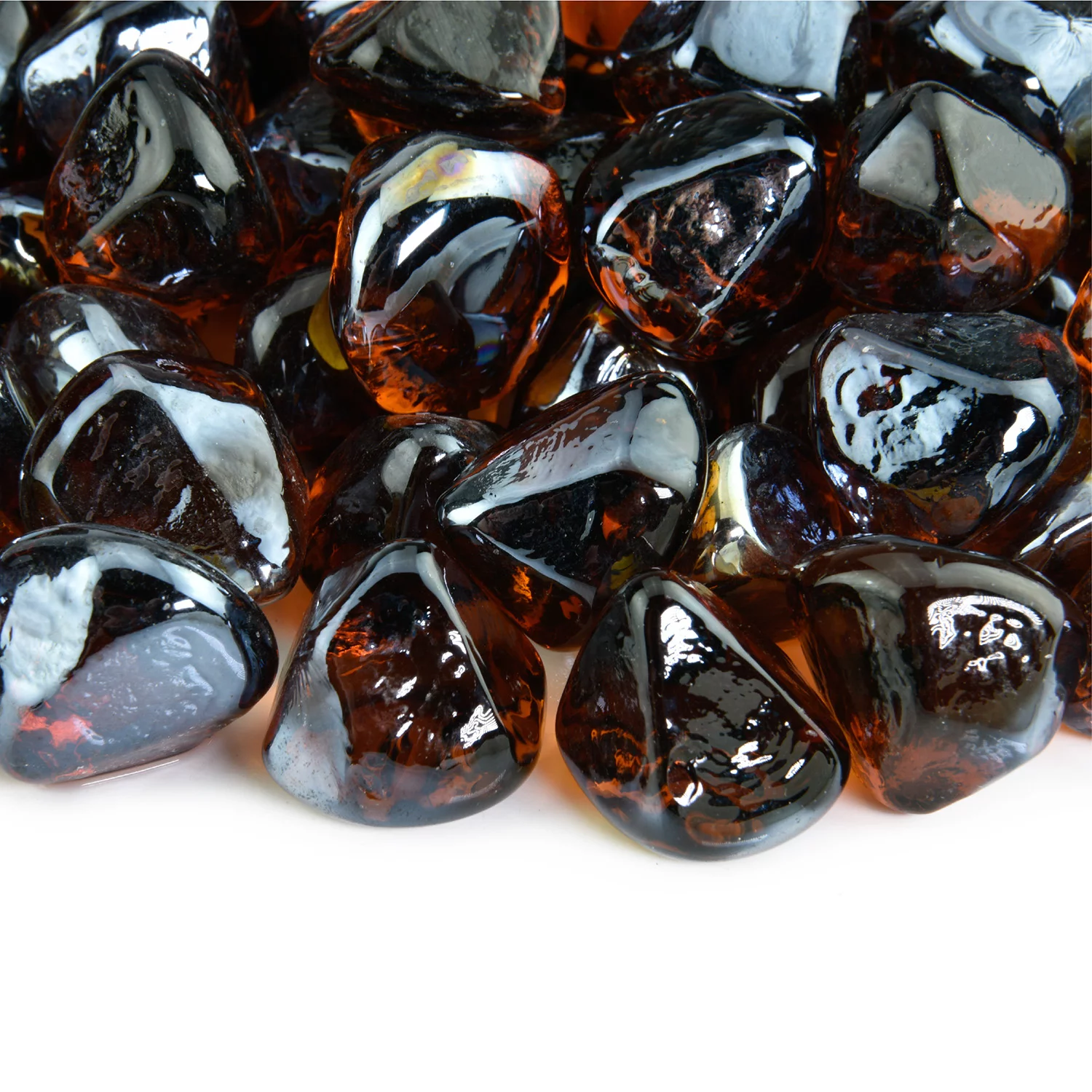 Cowboy Brown Fire Pit Glass Diamonds | 1