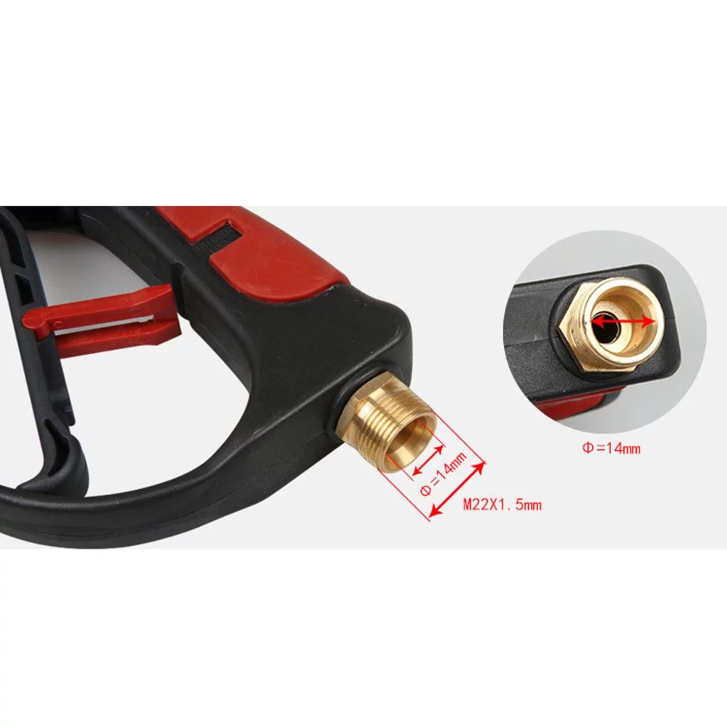 Compressed Air Cleaning Water , Garden Water Sprayer, High Pressure Washing With 4 Different Nozzles Durable