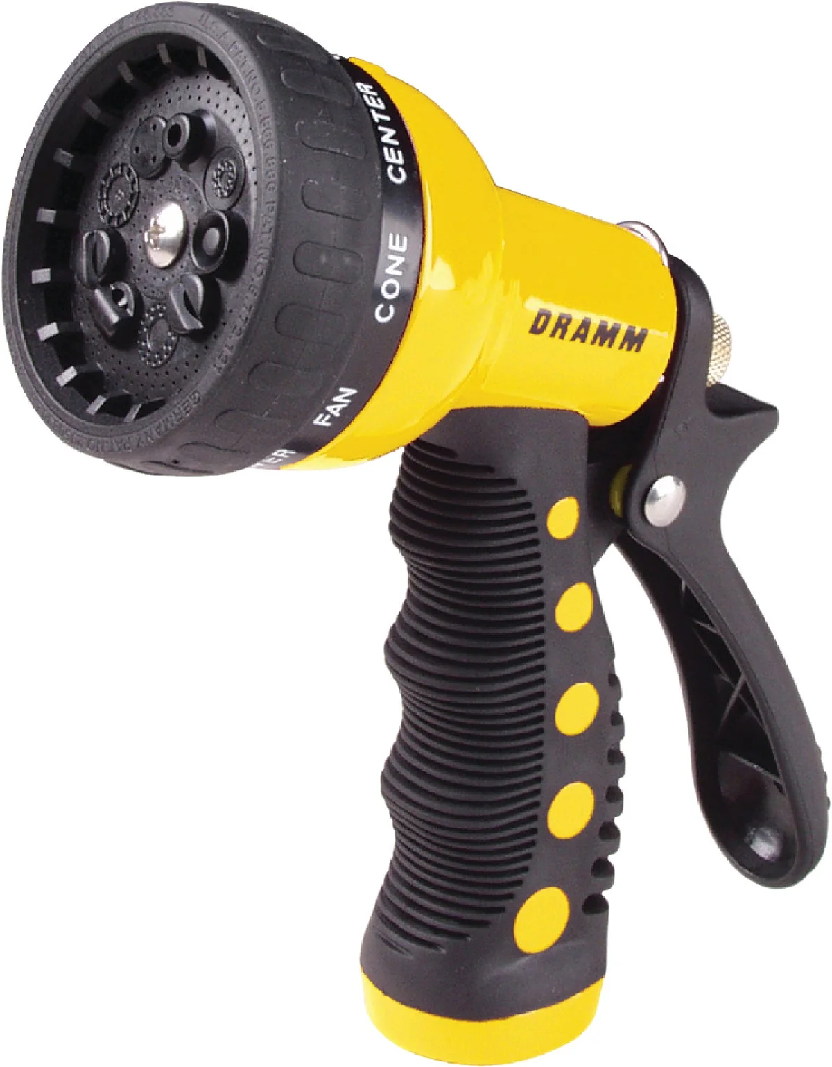 1PC Dramm 9-Pattern Nozzle Yellow