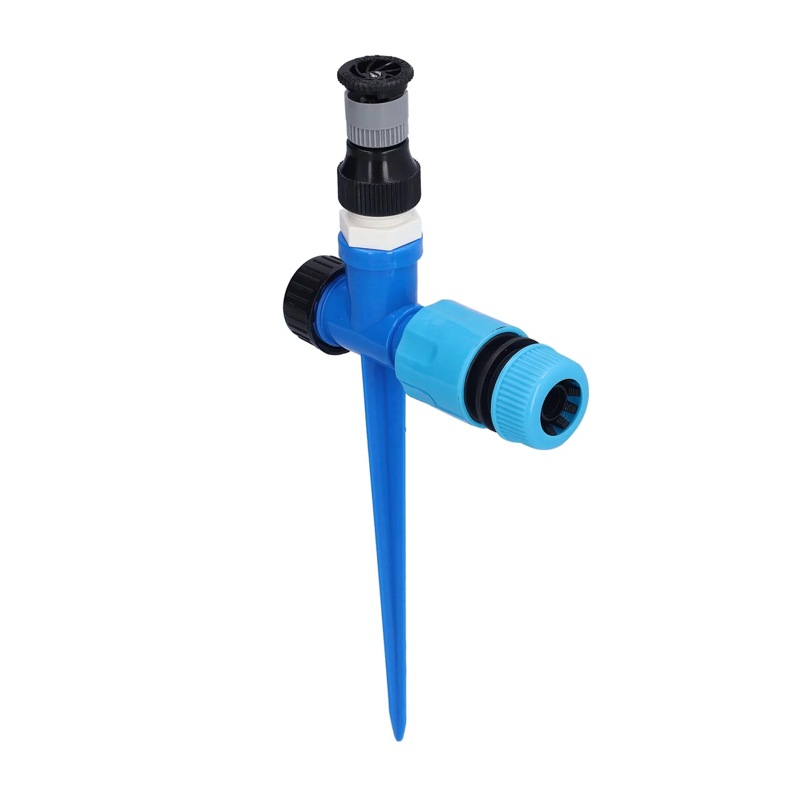 Nikou 360 Degree Ground Sprinkler, Adjustable Automatic Irrigation Watering Equipment Accessories Lawn System Garden Sprinklers Kit