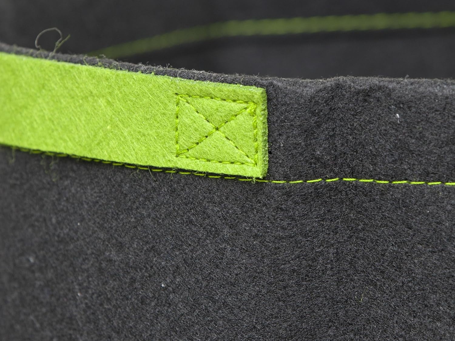 5pcs 2-Gallon Transplanter Fabric Pots, 5-Packs Reusable Planters Nursery Aeration Grow Bags, -Seamed w/Handles (Black)