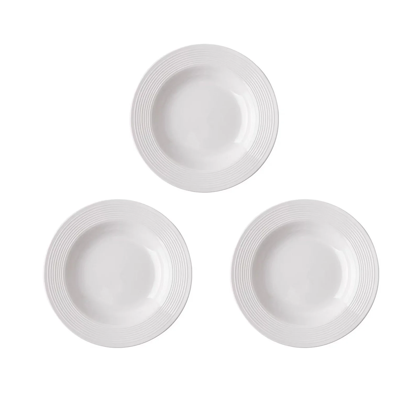 GBSELL Home Clearance Pure White Design Household Western Food Plates, Pasta Plates, Hotel Restaurant Tableware, Meal Plates, Dish Plates Gifts for Women Men Mom Dad