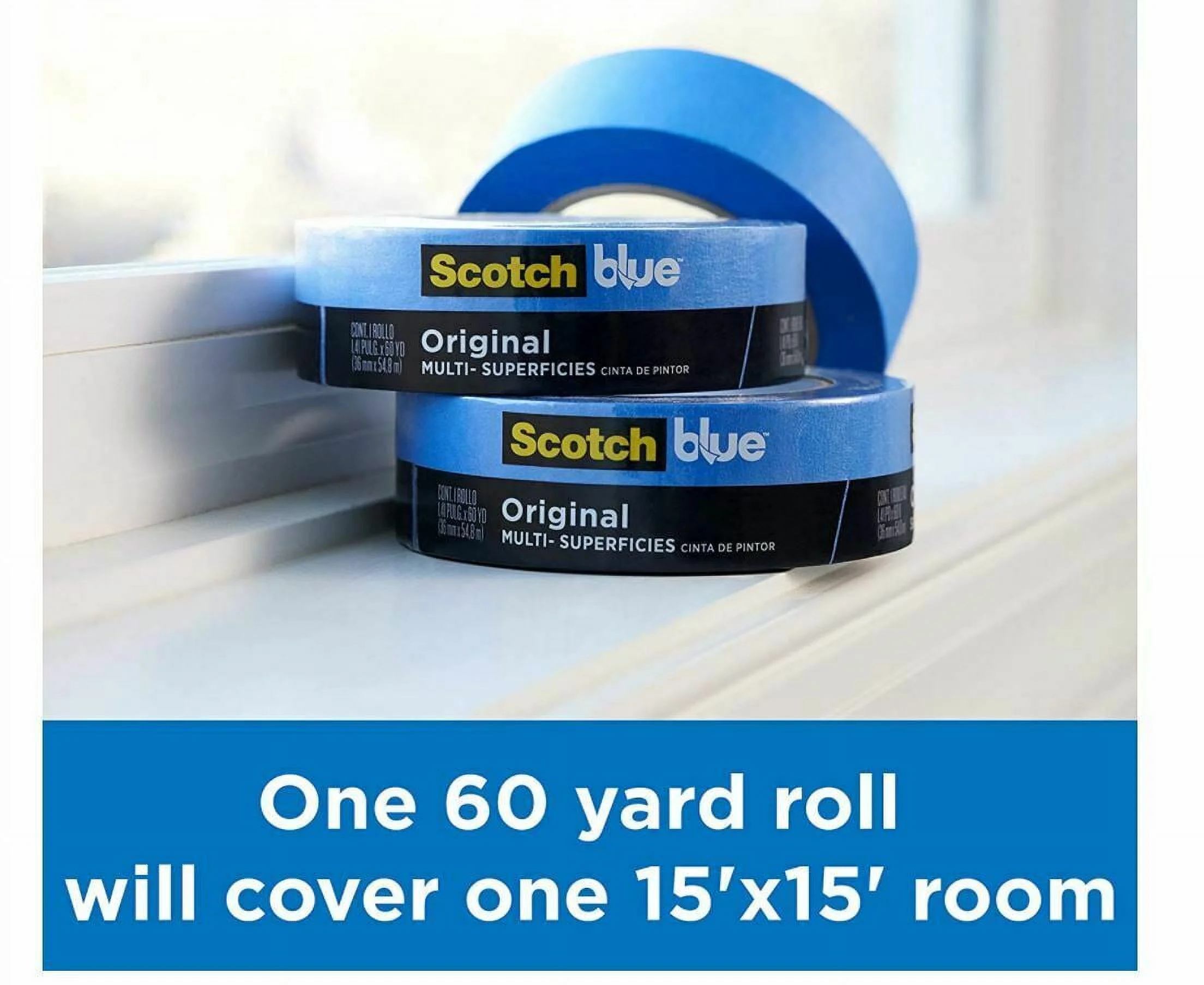 ScotchBlue Multi-Surface Painter's Tape, .94 inches x 45 yards (225 yards total)