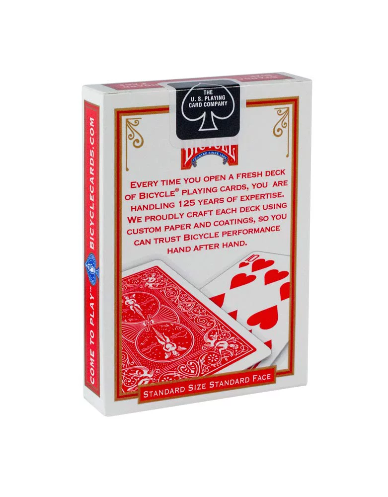 Bicycle Poker Size Standard Index Playing Cards 1 ea (Pack of 4)