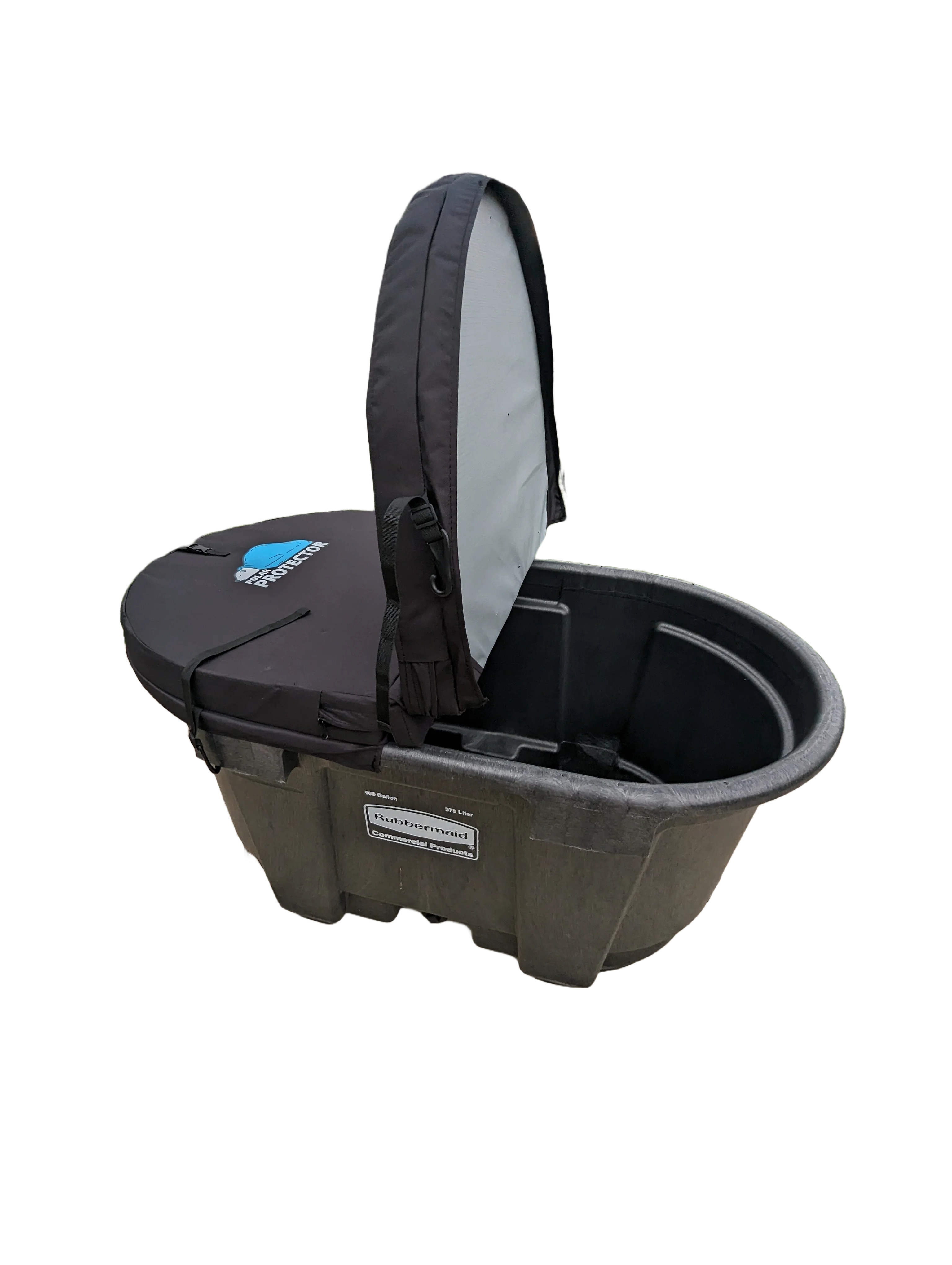 100 Gallon Oval Stock Tank Hard Insulated Hot Tub Cover Ice Water Therapy Ice Bath Cover Cold Water Cover 100 Gallon Oval Stock Tank Waterproof Rip Proof Tough Keeps Tanks Clean