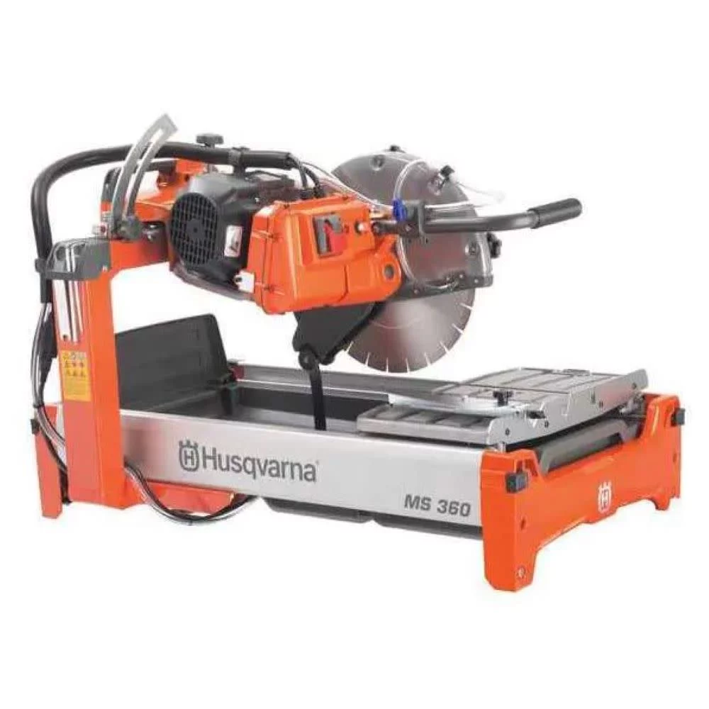 Masonry Saw, 1.5 HP, Wet, 132 lb.,115V HUSQVARNA 967285201
