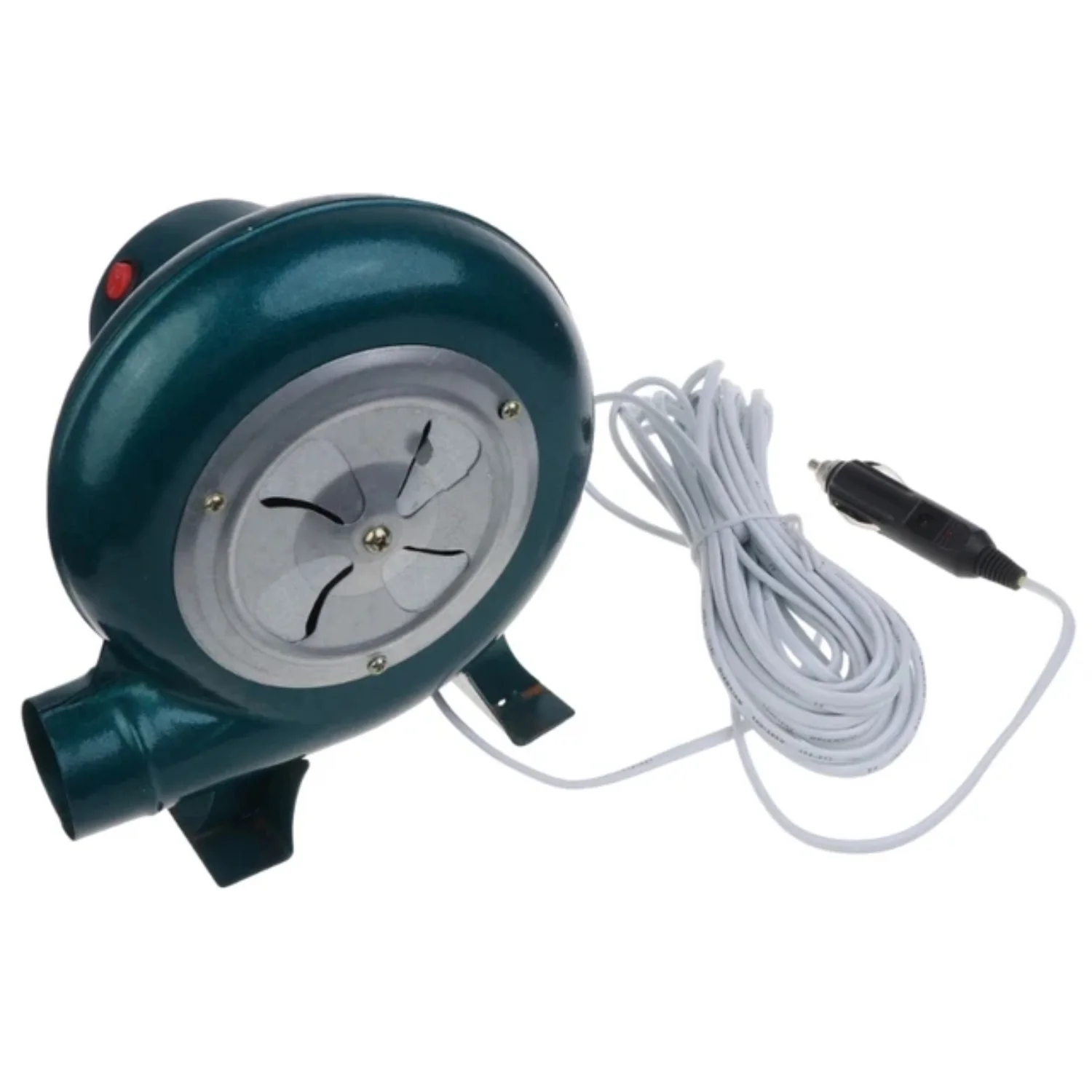 High-Power Smelting Metal BBQ Blower Fan for Charcoal Chimney Starter - 12V 40W/80W Cooking Barbecue Fan with ON OFF Switch - Ideal for Fast and Efficient Grilling Operations