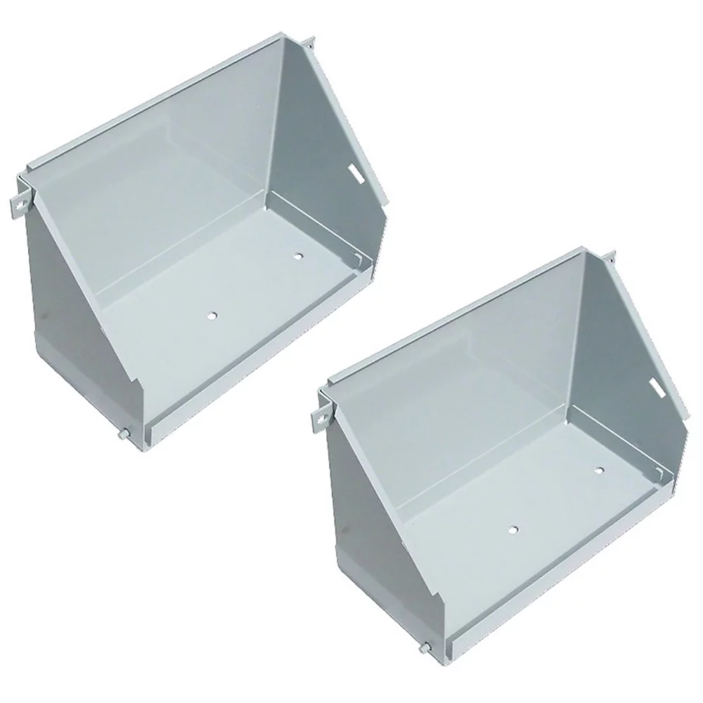 RAParts 108016A New White / Oliver Tractor Battery Box Pair 1550 1600 1650 1800 2-70 ++