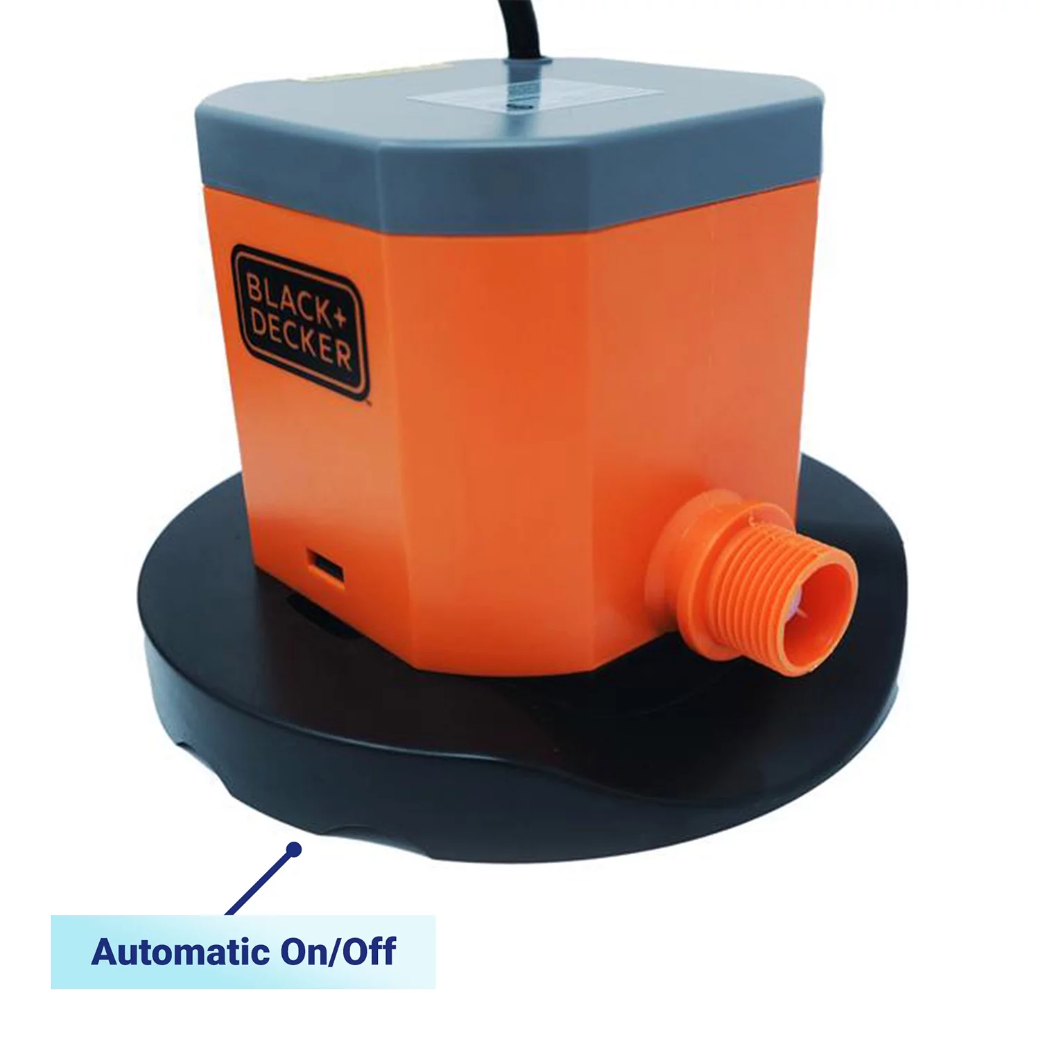 Black+Decker 800 GPH Submersible Pool Cover Pump