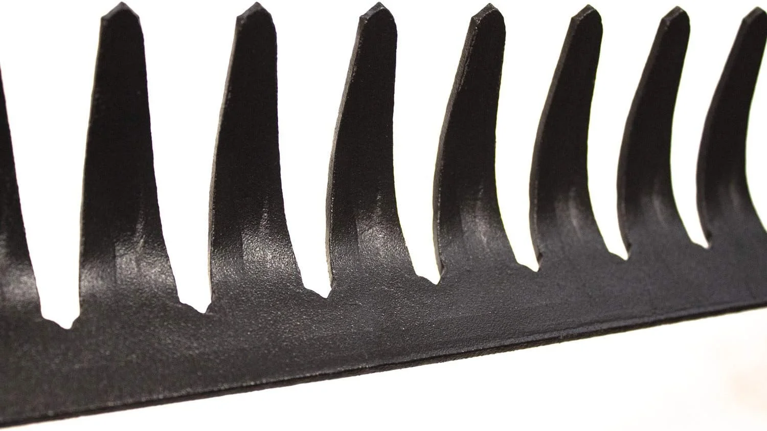 92309 12-Gauge 16-Inch Bow Rake with Fiberglass Handle and 16 Steel Tines, 58-Inch