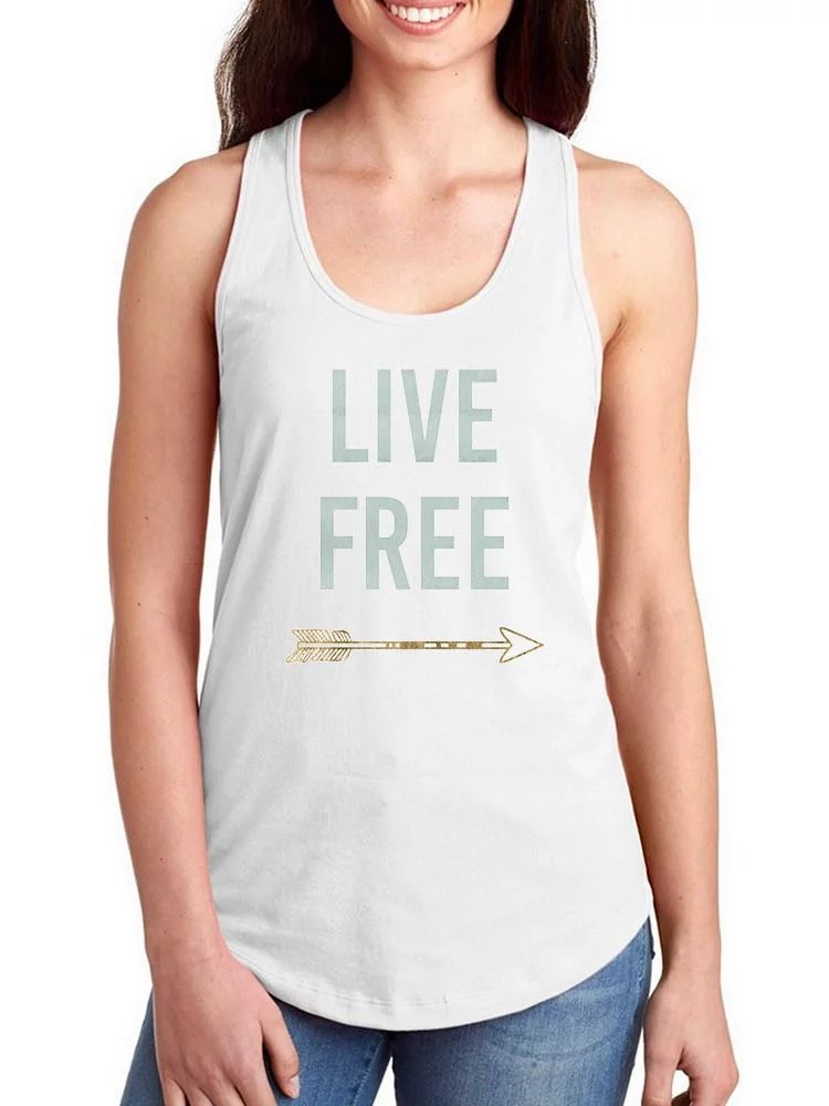Golden Quote Viii Racerback Tank Women -Anna Hambly Designs, Female Small