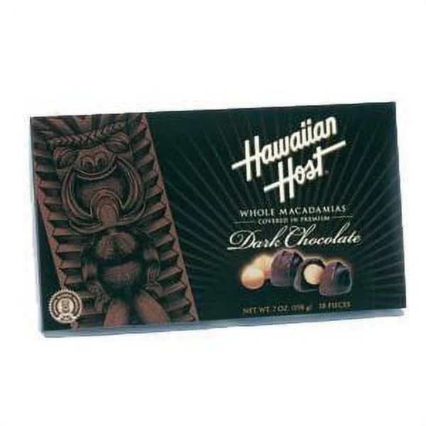 DARK Covered Whole Macadamia Nuts - Brand