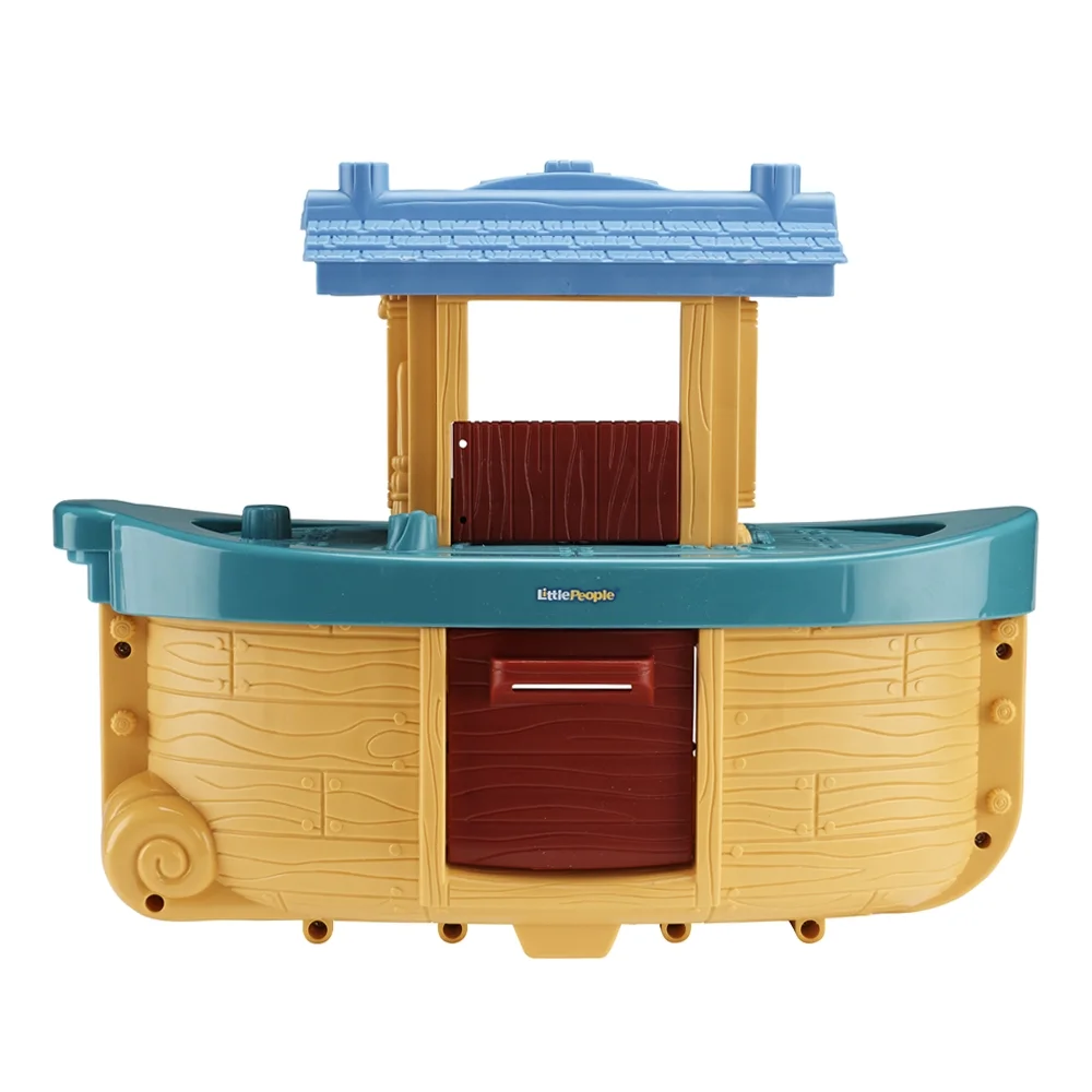Replacement Part for Fisher-Price Little-People Noah's Ark Playset - BMM06 - DKV14 ~ Replacement Yellow Ark ~ Removable Top and Ramp ~ Works with Other Sets ~ Children's Bible Story, Zoo and Wildlife