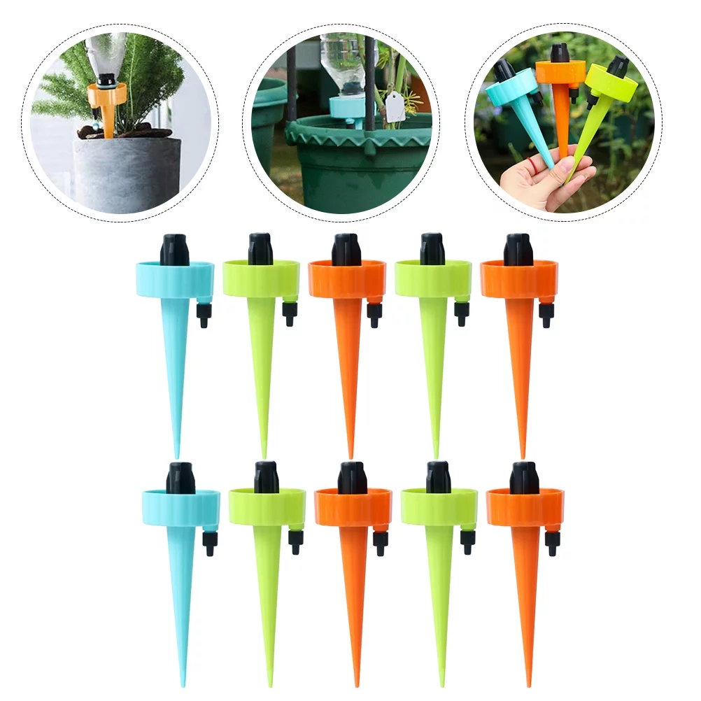 Gongxipen 12pcs Automatic Garden Drip Irrigation Self Water Stake with Slow Release Control