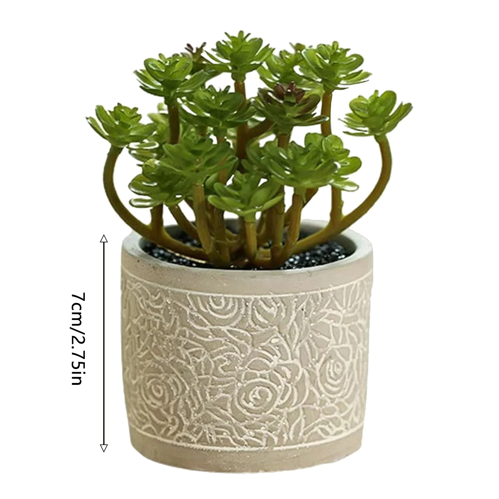 WYQLFSB Fake Plants Succulents Plants Artificial Mini Succulent Small Potted Artificial Succulents Plant In Pots Shelf Desk Cute Decor Plant Decorations For Office Home Bathroom Bed One Size